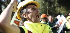 Κλείνουν επ’ αόριστον τους δρόμους από σήμερα οι μεταλλωρύχοι στη Χαλκιδική