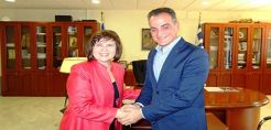 Η επόμενη μέρα του λιγνίτη στο επίκεντρο της συνάντησης της Πρέσβειρας της Σλοβακίας με τον Θ. Καρυπίδη 