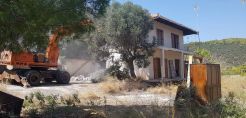 Κατεδαφίσεις αυθαιρέτων στην περιοχή Μαραθώνα – Διονύσου