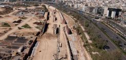 Διακοπή κυκλοφορίας στην Παραλιακή λόγω διαρροής φυσικού αερίου