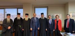 Συνάντηση Κ. Χατζηδάκη με την Ιερά Κοινότητα του Αγίου Όρους για την προοπτική εγκατάστασης φωτοβολταϊκών