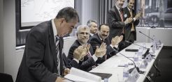 Έπεσαν οι υπογραφές για τη μόνιμη διασύνδεση του δικτύου ηλεκτρισμού της Τουρκιας με το ευρωπαϊκό