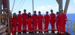 Η διοίκηση της Bank Leumi στο FPSO της Energean