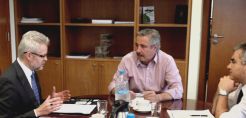 Συνάντηση Μανιάτη με τον Γ.Γ του Χάρτη Ενέργειας