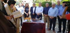 Θεμέλιος λίθος για το βιοκλιματικό κτιριακό συγκρότημα της Περ. Κρήτης στο Λάκκο