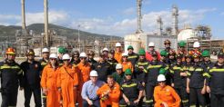 Εκπαίδευση πυροσβεστών στις εγκαταστάσεις της  Energean Oil  Gas