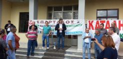 Συμβολική κατάληψη του Διοικητηρίου του ΛΚΔΜ από τον «Σπάρτακο»