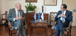 Οι εξελίξεις στην Αν. Μεσόγειο στη συνάντηση Ν. Δένδια-Ν. Χριστοδουλίδη