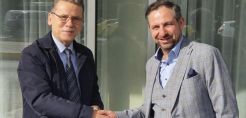 Συνάντηση του δημάρχου Κοζάνης Λάζαρου Μαλούτα με τον γ.γ. του Hydrogen Europe Γιώργο Χατζημαρκάκη