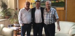 Σειρά επαφών του προεδρείου του Σωματείου Συνταξιούχων ΔΕΗ στην Αθήνα
