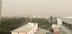 «Πνίγηκε» στη σκόνη η Κύπρος