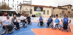 Παρουσία αθλητών του ΠΑΣΚΑ και πολιτικών προσώπων ο αγώνας μπάσκετ με αμαξίδια στο Eco-Fest 2020