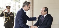 Ξεχωριστή αναφορά στο GREGY από τον Κ. Μητσοτάκη κατά τη συνάντησή του με τον Αιγύπτιο Πρόεδρο