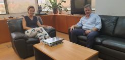 Για απολιγνιτοποίηση και νέες ευκαιρίες βιώσιμης ανάπτυξης στην Δυτική Μακεδονία συζήτησε η Αλ. Σδούκου με τον αντιπρόεδρο του ΤΗΜΕΝΟΣ