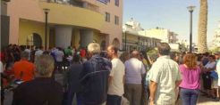 Πορεία ενάντια στο κλείσιμο του γραφείου της ΔΕΗ στην Ιεράπετρα