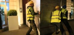 Η Greenpeace απέκλεισε την είσοδο στα κεντρικά γραφεία της BP στο Λονδίνο
