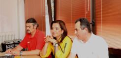 Η Ν.Μπακογιάννη στα γραφεία του ΣΠΑΡΤΑΚΟΥ