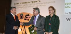 Νέα διάκριση για τα Ελληνικά Πετρέλαια στον τομέα της Εταιρικής Κοινωνικής Ευθύνης