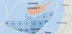 «Μοιράστηκαν» τα οικόπεδα της κυπριακής ΑΟΖ στις εταιρείες