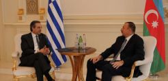 Σαμαράς και Μανιάτης στο Αζερμπαϊτζάν για τον εορτασμό των 20 χρόνων του Σάχ Ντενίζ