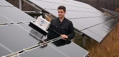 Καθαρισμός φ/β με ρομπότ από τη SunPower