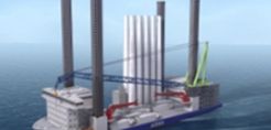 Η A2SEA κατασκευάζei jack-up σκάφος για υπεράκτιες ανεμογεννήτριες
