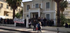 Κατάληψη της ΔΕΗ Αγρινίου απο φοιτητές