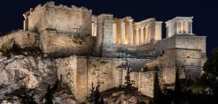 Παραδίδεται αύριο το έργο αναβάθμισης του φωτισμού της Ακρόπολης