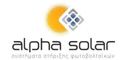 Φωτοβολταϊκά 5 MW με βάσεις Alpha Solar στην Ελλάδα  