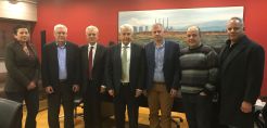 Με τον Παναγιωτάκη συναντήθηκαν οι εργαζόμενοι της Χαλυβουργικής για τις προσπάθειες διευθέτησης των οφειλών