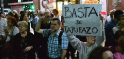 Διαδηλώσεις εναντίον των αυξήσεων στις τιμές του αερίου και του ηλεκτρικού ρεύματος στην Αργεντική