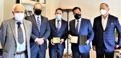 Με εκπροσώπους της Exxon Mobil συναντήθηκε ο Άδ. Γεωργιάδης