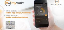 Δυο βραβεία για το MyWatt App της WATT+VOLT
