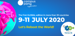 Στις 11 Ιουλίου η “Patras IQ” στο Campus Party με θέμα “Reboot the world”