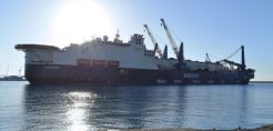 Στο λιμάνι της Λεμεσού γιγαντιαίο ερευνητικό πλοίο της E&amp;P ENΙ 