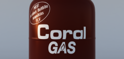 Coral Gas: Φιάλες υγραερίου με ειδική βαλβίδα ασφάλειας