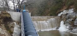 Καινοτόμα εγκατάσταση υδροστροβίλου μορφής κοχλία Αρχιμήδη στην Κοζάνη