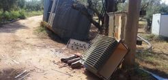 Κατέστρεψαν 2 μετασχηματιστές της ΔΕΗ στα Φιλιατρά για το χαλκό – Χωρίς ρεύμα η περιοχή