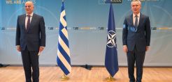 Η Αν. Μεσόγειος στο επίκεντρο της συνάντησης Ν. Δένδια με τον Γ. Στόλτενμπεργκ