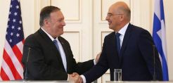Πομπέο: Δεν μπορούμε να αφήσουμε την Τουρκία να κάνει παράνομες γεωτρήσεις