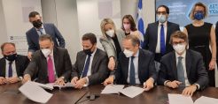 "Έπεσαν" οι υπογραφές για την πώληση της ΔΕΠΑ Υποδομών μεταξύ ΤΑΙΠΕΔ, ΕΛΠΕ και Italgas - Στα 733 εκατομμύρια ευρώ το τίμημα