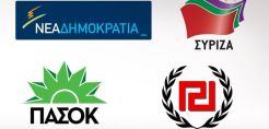 Πρώτος ο ΣΥΡΙΖΑ, τρίτη η Χρυσή Αυγή σε νέα δημοσκόπηση 
