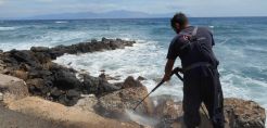 Η Τεχνική Προστασίας Περιβάλλοντος ολοκλήρωσε τις εργασίες απορρύπανσης στα Κύθηρα