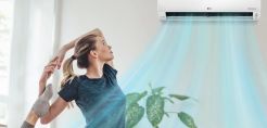 Ισχυρή απόδοση κλιματισμού με τη σειρά κλιματιστικών LG  DUALCOOL Inverter Ocean