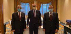 Συνάντηση  Κωστή Χατζηδάκη με  τον Πρόεδρο της Αιγύπτου  Abdel Fattah el Sissi