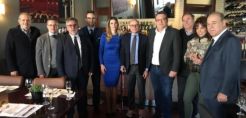 Για την ανάπτυξη του δικτύου μίλησε με τον Ιταλό πρέσβη η ΕΔΑ ΘΕΣΣ 