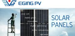 EGing PV: φωτοβολταϊκά έργα συνολικής ισχύος 30.9MWp με φωτοβολταϊκά πλαίσια EGing PV