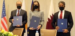 Υπογράφηκε το συμβόλαιο για αδειοδότηση του Τεμαχίου 5 της κυπριακής ΑΟΖ σε ExxonMobil και Qatar Petroleum