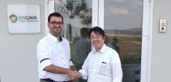 Επίσκεψη του General Manager της Panasonic Eco Solutions Europe στις εγκαταστάσεις της ΕΝΓΑΙΑ