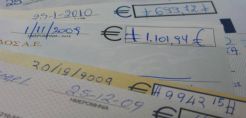Στα 1,25 δισ. ευρώ η αξία των ακάλυπτων επιταγών στο 11μηνο
